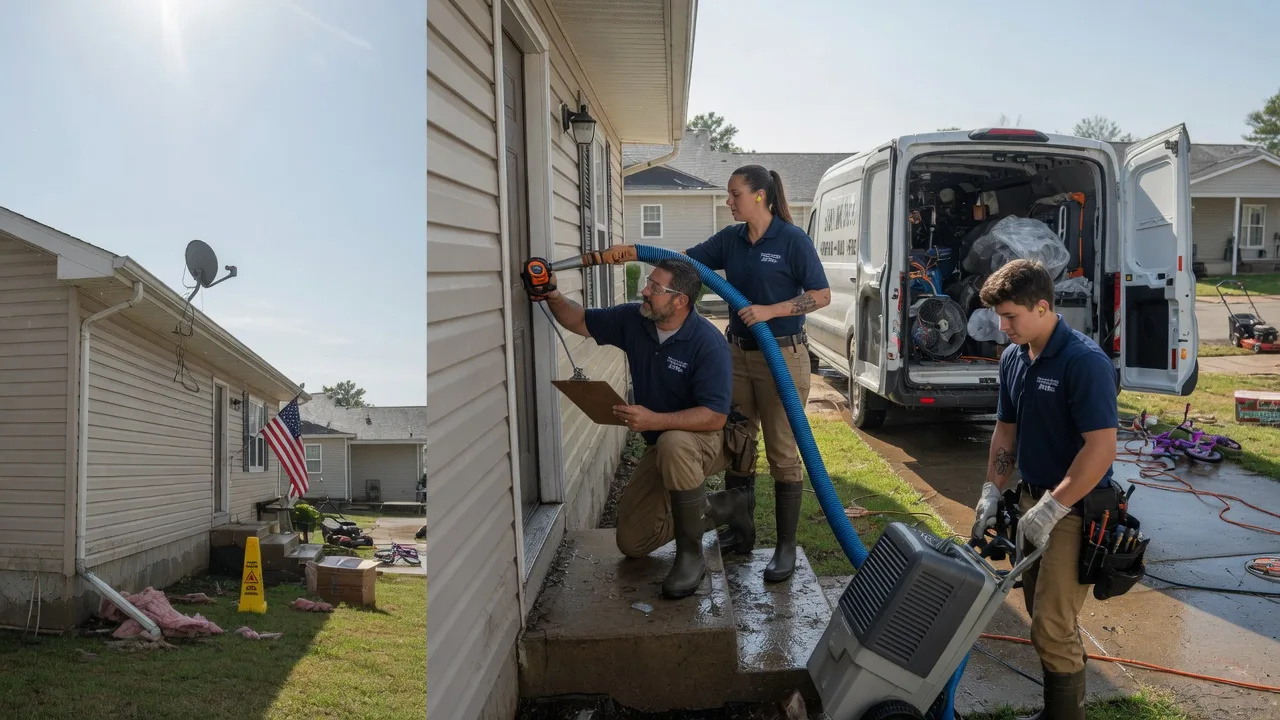 Ceiling Water Damage Restoration in Santa Cruz, NM near me